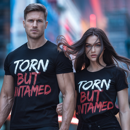 TORN BUT UNTAMED - BLACK T-SHIRT